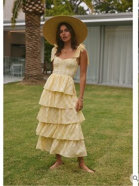 Sofie The Label
Dalia Maxi Dress Yellow